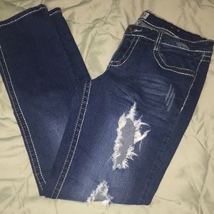 Destroyed Skinny Jeans JR 13